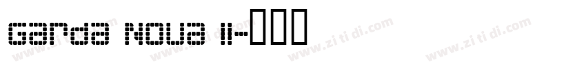 Garda Nova II字体转换
